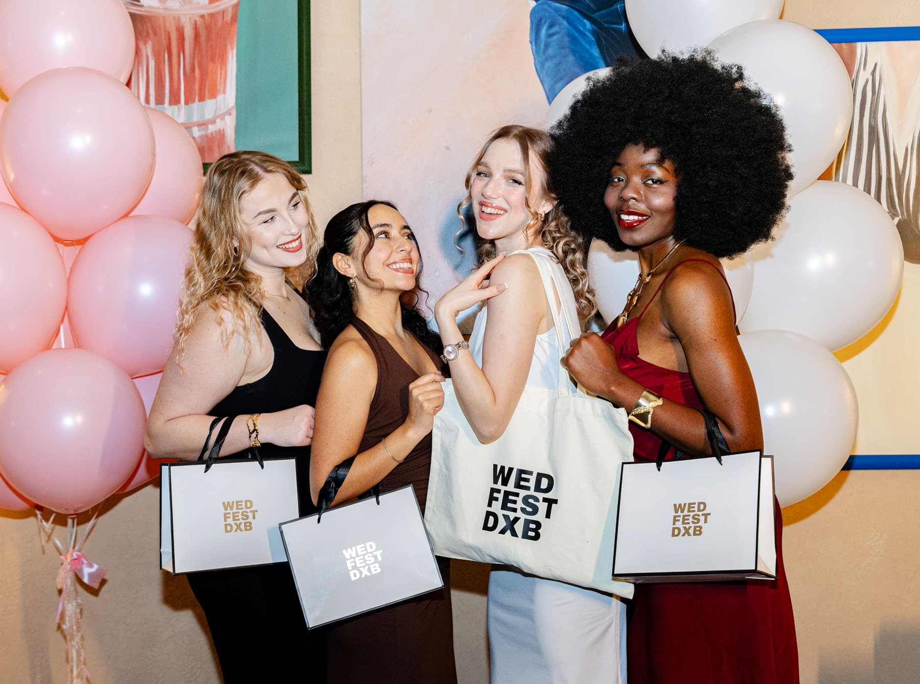 Bride at WedFest DXB